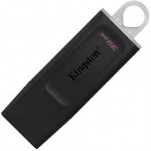  32GB USB3.2 Flash Drive Kingston DataTraveler Exodia (DTX/32GB), Black, Plastic, Classic Cap 