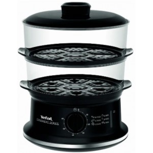Food Steamer TEFAL VC140131, black 