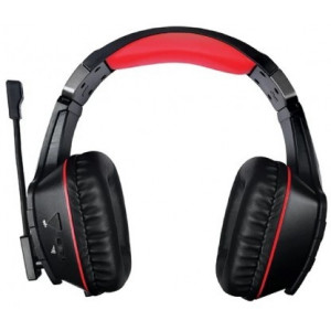 Gaming Headset Qumo Protector, 30 & 40mm drivers, 20-20000Hz, 120db, 362g., RGB, 3.5mm+USB