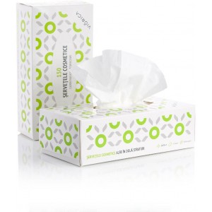 Servetele cosmetice in cutie 150 buc.