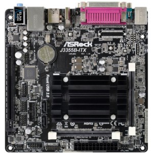 ASRock J3355B-ITX (Celeron Dual-Core J3355/2xDDR3 SO-DIMM/2xSATA3/COM Port/LPT Port, Mini-ITX)