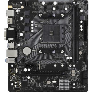 Материнская плата ASRock A520M-HVS, Socket AM4, AMD A520, mATX
