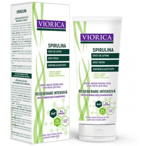 Crema-masca p/fata Viorica Spirulina 100 ml (R)