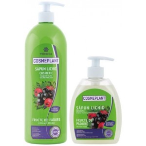 Sapun lichid Cosmetic Fructe de Padure Cosmeplant 400 ml RN