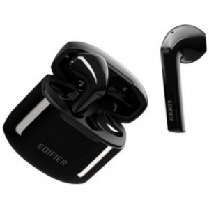Edifier TWS200BT Black True Wireless Stereo Earbuds,Touch, Bluetooth v5.0 aptX, CVC Dual MIC Noice canceling, Up to 10m connection distance, 13mm driver,  ergonomic in-ear