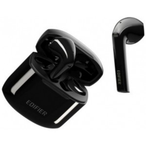 Edifier TWS200BT Black True Wireless Stereo Earbuds,Touch, Bluetooth v5.0 aptX, CVC Dual MIC Noice canceling, Up to 10m connection distance, 13mm driver, ergonomic in-ear