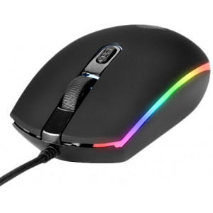 Gaming Mouse Qumo Pretender, Optical,1200-3200 dpi, 4 buttons, 7 color backlight, USB