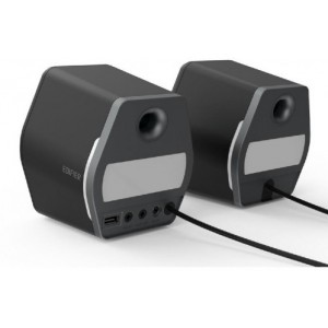 Edifier Gaming G2000 Black, 2x16W RMS, Bluetooth, 12 light effects enhance the gaming experience, Bluetooth/USB sound card/AUX input available