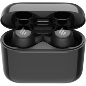 Edifier TWS6 Black True Wireless Stereo Earbuds,Touch, Bluetooth v5.0 aptX, IPX5, CVC Noise cancellation, Up to 10m connection distance, Battery Lifetime (up to) 8 hr, Wireless Charging, ergonomic in-ear