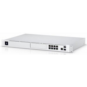 Ubiquiti UniFi Dream Machine Pro, Enterprise Security Gateway and Network Appliance with 10G SFP+,  Built-in Switch 8 Gigabit RJ45 ports, Dual WAN Ports, 10G SFP+, 3.5" HDD Bay for NVR, Quad-Core 1.7GHz, 4GB RAM, 16GB Flash, IDS/IPS Throughput 3.5 Gbps
