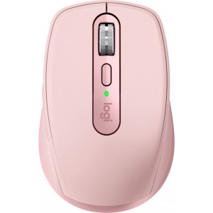 Wireless Mouse Logitech MX Anywhere 3, Optical, 200-4000 dpi, 6 buttons, Bluetooth+2.4GHz, Rose