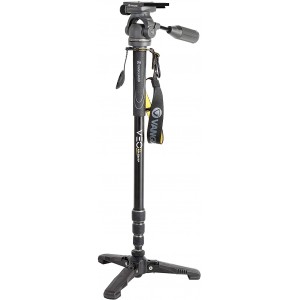 Monopod Vanguard VEO 2S AM-234TP, Aluminium, 4-section, foldable feet, VEO 2 PH-28 2-way pan head