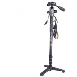 Monopod Vanguard VEO 2S CM-264TBP, Carbon, 4-section, foldable feet, VEO 2 BP-120 Ball/Pan-Head