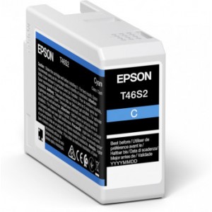 Ink Cartridge Epson T46S2 UltraChrome PRO 10 Ink, Cyan, C13T46S200