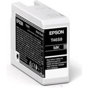 Ink Cartridge Epson T46S8 UltraChrome PRO 10 Ink, Matte Black, C13T46S800