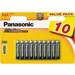 Panasonic "ALKALINE Power" AAA, Blister*10, Alkaline, LR03REB/10BW 