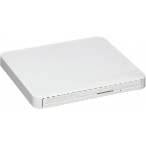LG GP50NW41 White External Slim DVD+-R/RW Drive, 8x DVD+-R/8x DVD+-R DL/24xCDR/6x DVD-RAM/24xCDRW /8xDVD/24xCD, USB 2.0 (unitate optica externa DVD-RW/оптический привод внешний DVD-RW)