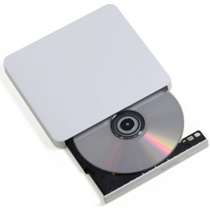 LG GP50NW41 White External Slim DVD+-R/RW Drive, 8x DVD+-R/8x DVD+-R DL/24xCDR/6x DVD-RAM/24xCDRW /8xDVD/24xCD, USB 2.0 (unitate optica externa DVD-RW/оптический привод внешний DVD-RW)