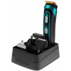 Shredder Rowenta TN9130F1, multitrimmer, rechargeable battery operation time 60 minutes, charging time 8 hours, 5 cutting lengths (3-7mm),  cleaning brush, oil. black blue