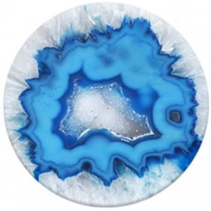 PopSockets ICE BLUE AGATE original 101447