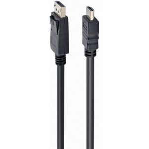 Cable DP M to HDMI M  3m  Cablexpert  CC-DP-HDMI-3M