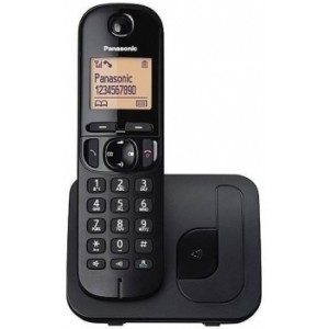 Dect Panasonic KX-TGC210PDB Black,  AOH, Caller ID, LCD, Sp-phone (журнал на 50 вызовов), eng, rom language, телефонный справочник (50 записей), полифонические мелодии звонка, время/дата на дисплее, повторный набор номера, переход в Эко режим одним нажати
