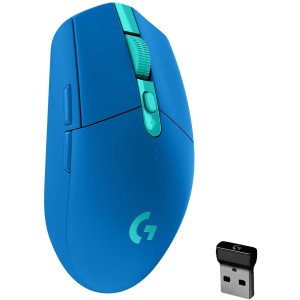 Wireless Gaming Mouse Logitech G305, Optical, 200-12000 dpi, 6 buttons, Ambidextrous, 1xAA, Blue
