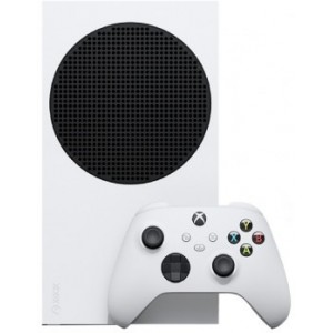 Game Console  Microsoft Xbox Series S White, SSD 512GB, 1 x Gamepad (Xbox One Series S/X Controller)
