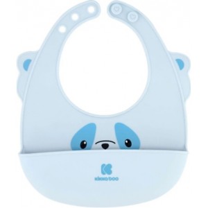 Silicone bib Kikka Boo Blue