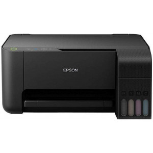 Epson EcoTank L3100 Color Printer/Copier/Color Scanner, A4, 5760 x 1440 dpi, 33 ppm monochrome/ 15ppm color, USB 2.0, Black ink (8100 pages 5%),  color ink (6500 pages 5%), no cable USB