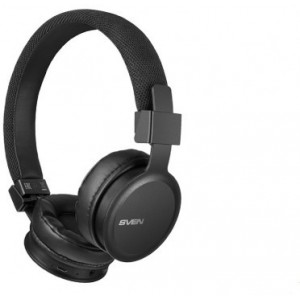 SVEN AP-B700MV, Bluetooth Headphones with microphone, Bluetooth v.5.0, battery up to 8 h, range up to 10 m, call acceptance, track switching control, Black