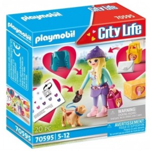 Игровой набор Playmobil ashionista with Dog (PM70595)