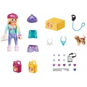 Игровой набор Playmobil ashionista with Dog (PM70595)