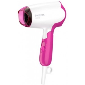 Uscător de păr Philips BHD003/00, white pink 