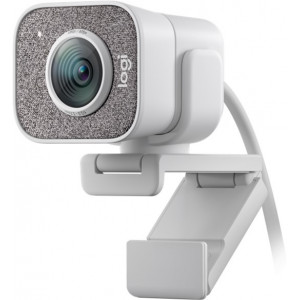 "Camera Logitech StreamCam, 1080p/60fps, Autofocus, Auto-exposure, Stereo mic, USB-C, White
.
