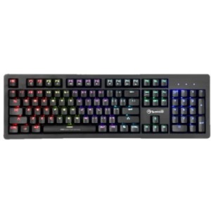 Marvo Keyboard Mechanical KG916 Wired Gaming US, Rainbow Blacklight, Anti Ghosting