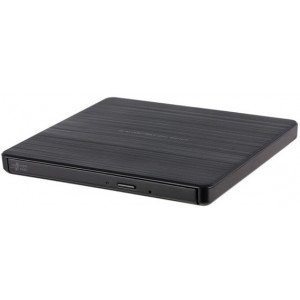 External DVDRW Drive LG GP60NB60, Portable Slim -14mm, Super-Multi DVDR+8x/-8x, RW+6x/-6x, DL+6x, CD-R/RW 24x, RAM 5x, USB2.0, Black, Retail
