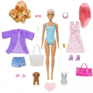 Mattel Barbie seria Color Reveal in asort. GPD54