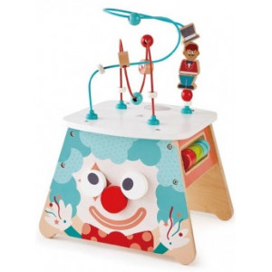 HAPE-LIGHT UP CIRCUS ACTIVITY CUBE E1813A