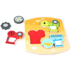 HAPE-DYNAMIC CONSTRUCTION PUZZLE E1608A