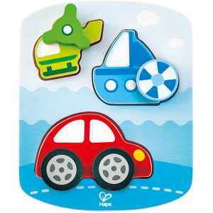 HAPE-DYNAMIC VEHICLE PUZZLE E1607A