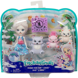 Enchantimals Pristina Polar Bear & Glacier GJX47