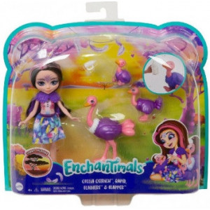 Enchantimals Ofelia Scoica si Familia