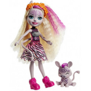 Enchantimals Zadie Zebra & Ribbon