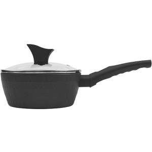 Ladle Polaris Kontur-18SP, ladle with lid. 1.7L. for induction stove. 3D COOK Technology. black 