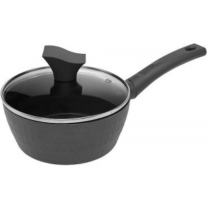 Ladle Polaris Kontur-18SP, ladle with lid. 1.7L. for induction stove. 3D COOK Technology. black 