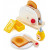 HAPE-POP UP TOASTER SET