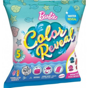 Barbie seria Color Reveal Animalute W2 GTP74