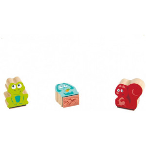 HAPE-PAWPRINT INK STAMPS E1060A