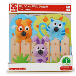 HAPE-BIG NOSE WILD PUZZLE E1309A